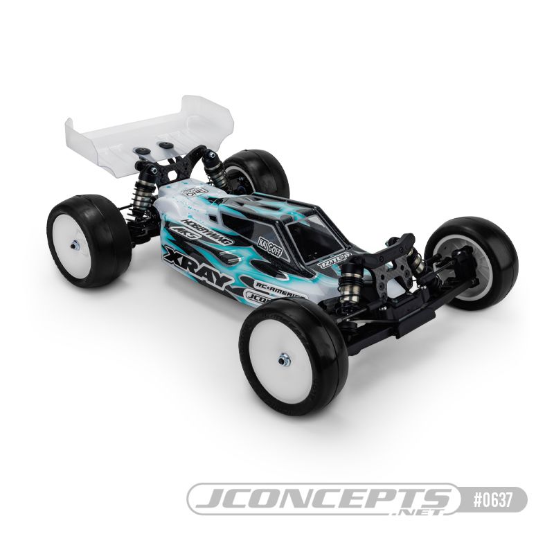 JConcepts F2 - XRAY XB2 2024 w/carpet wing, light-weight - Click Image to Close