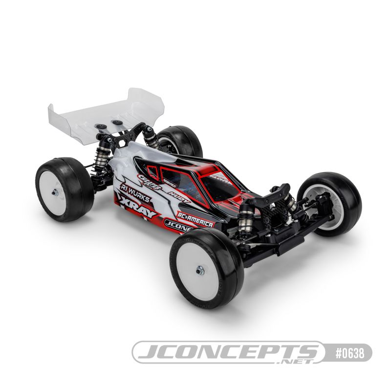 JConcepts P2 - XRAY XB2 2024 w/carpet | turf | dirt wing - Click Image to Close