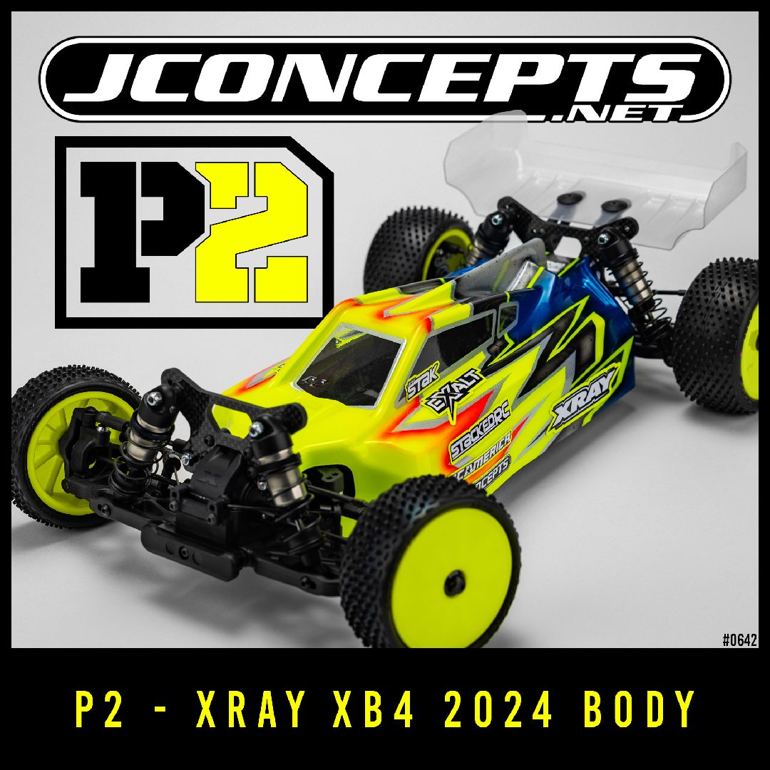 JConcepts P2 - XRAY XB4 2024 w/wing, light-weight