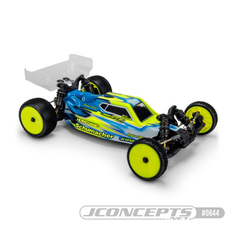 JConcepts S15 - Schumacher Cougar LD3 body w/ wing - Click Image to Close