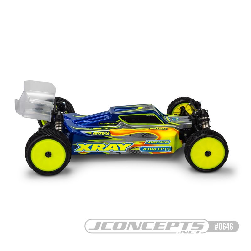 JConcepts S15 - XRAY XB4 2024 w/carpet | turf | dirt wing