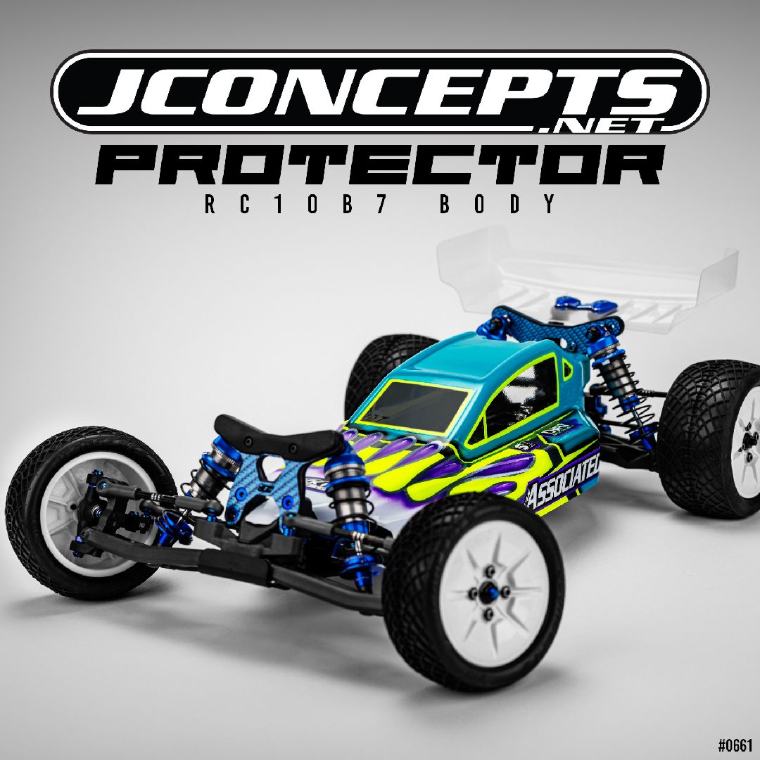 JConcepts Protector - RC10B7 body w/ wing