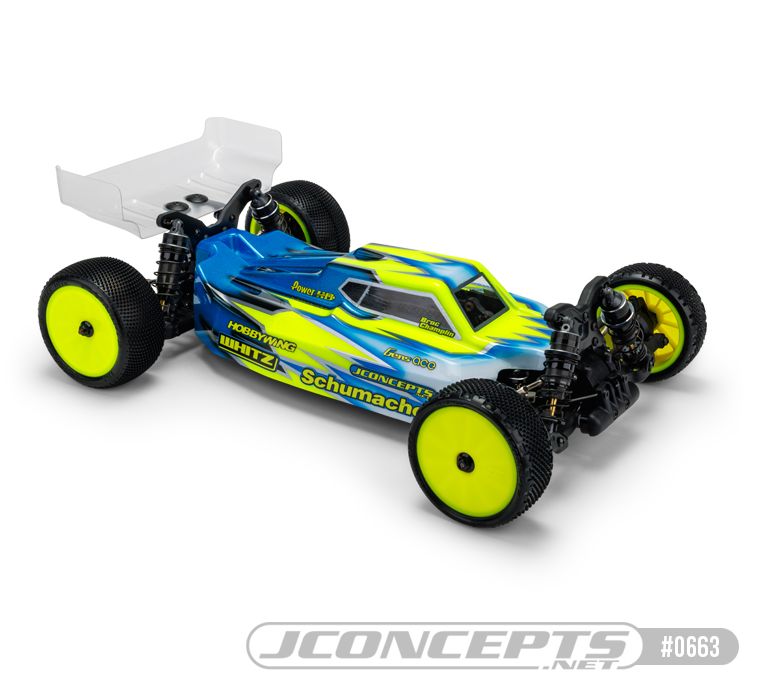 JConcepts S15 - Schumacher Cat L1R body w/wing, light-weight