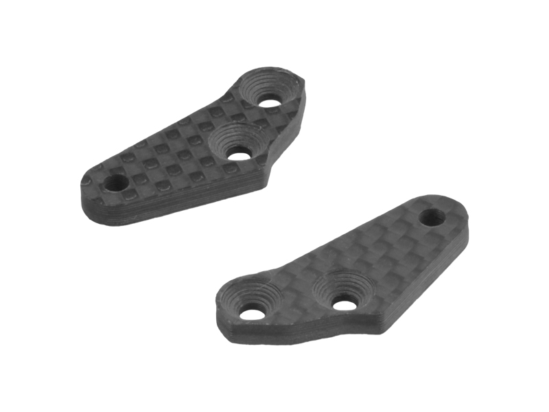 JConcepts RC8B3e Carbon Fiber L/R Steering Arms (2)