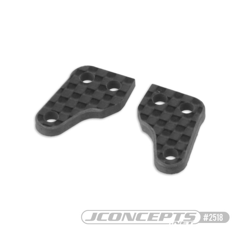 JConcepts B74 | B74.1 Carbon Fiber L&R steering arms, chamfered (Fits - B74 | B74.1)