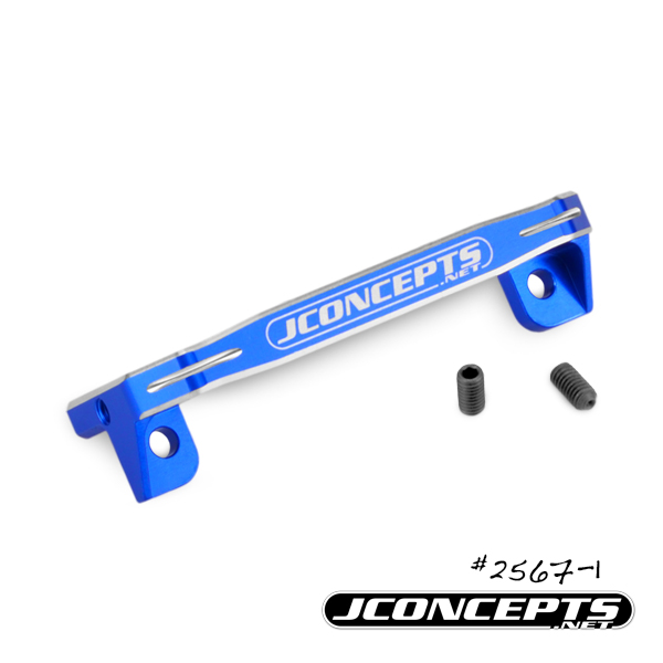 JConcepts B6 | B6D | B6.1 Aluminum Servo Mount Bracket - Blue