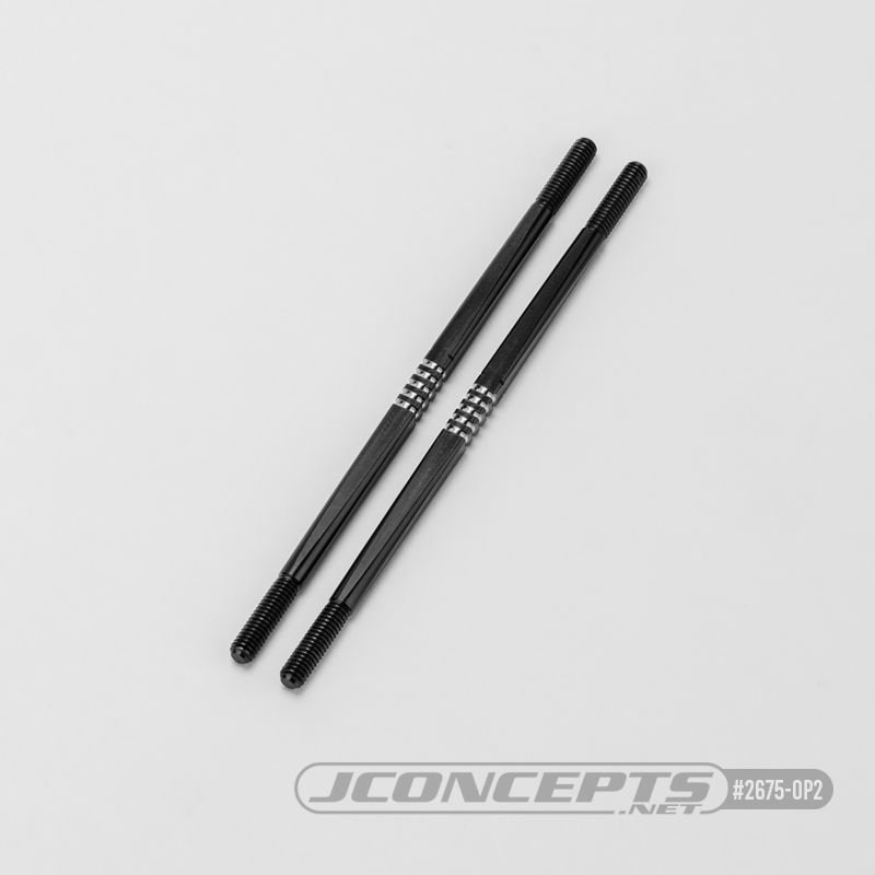 JConcepts Tekno NT48 2.0 optional Ti turnbuckle set black (2)