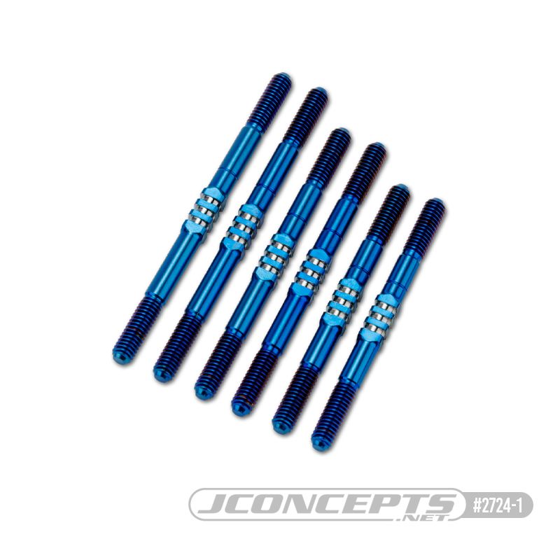 JConcepts XRAY XB4 2024 Titanium turnbuckle set – burnt blue