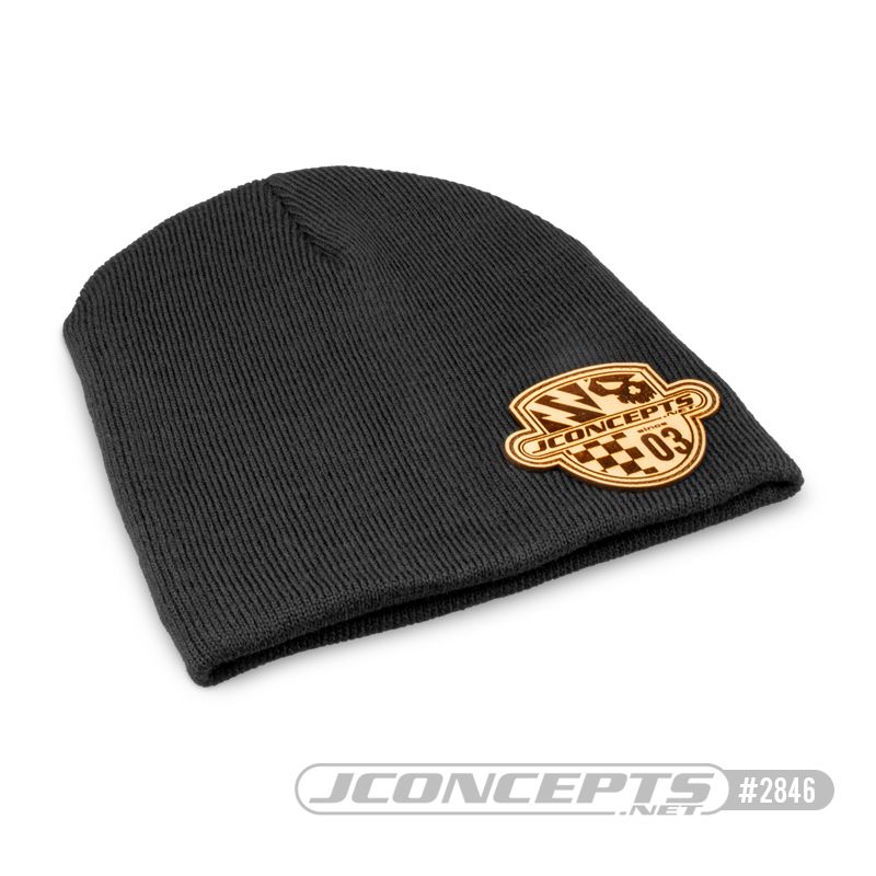 JConcepts Destination knit beanie cap - black