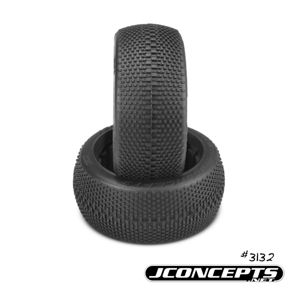 JConcepts Triple Dees - red2 compound (medium soft) (fits 38mm 1/8th buggy)