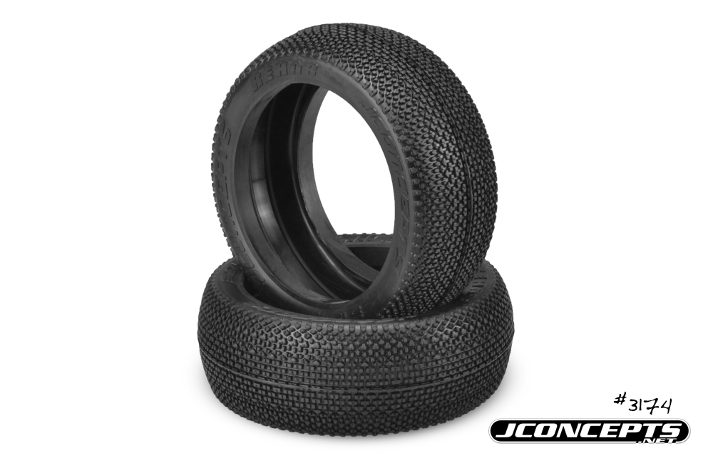 JConcepts ReHab - black compound - (fits 83mm 1/8th buggy wheel)