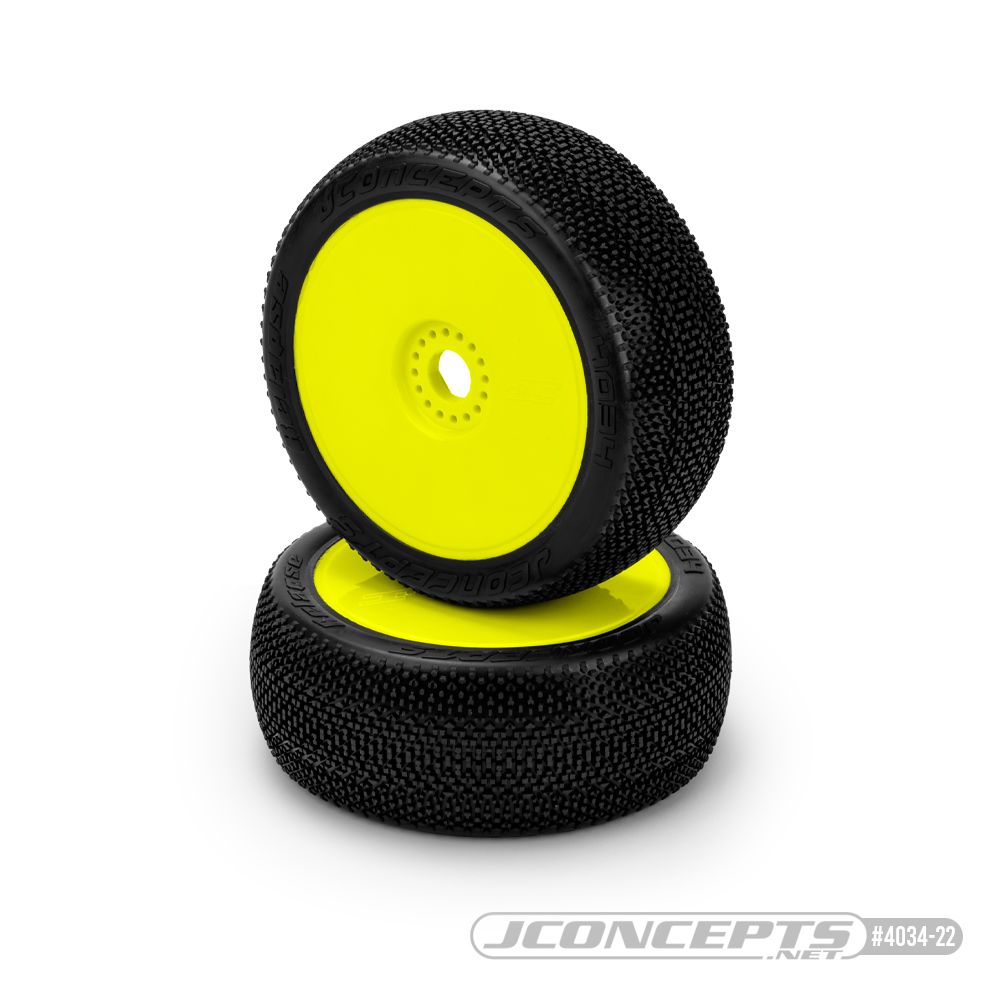 JConcepts Relapse - green compound, pre-mounted on 3357Y wheels