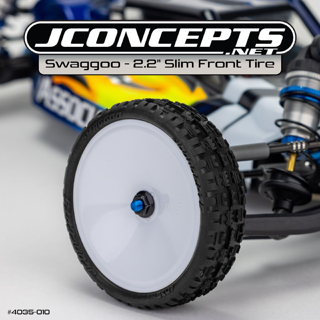 JConcepts Swaggoo - pink compound (Slim front wheel)