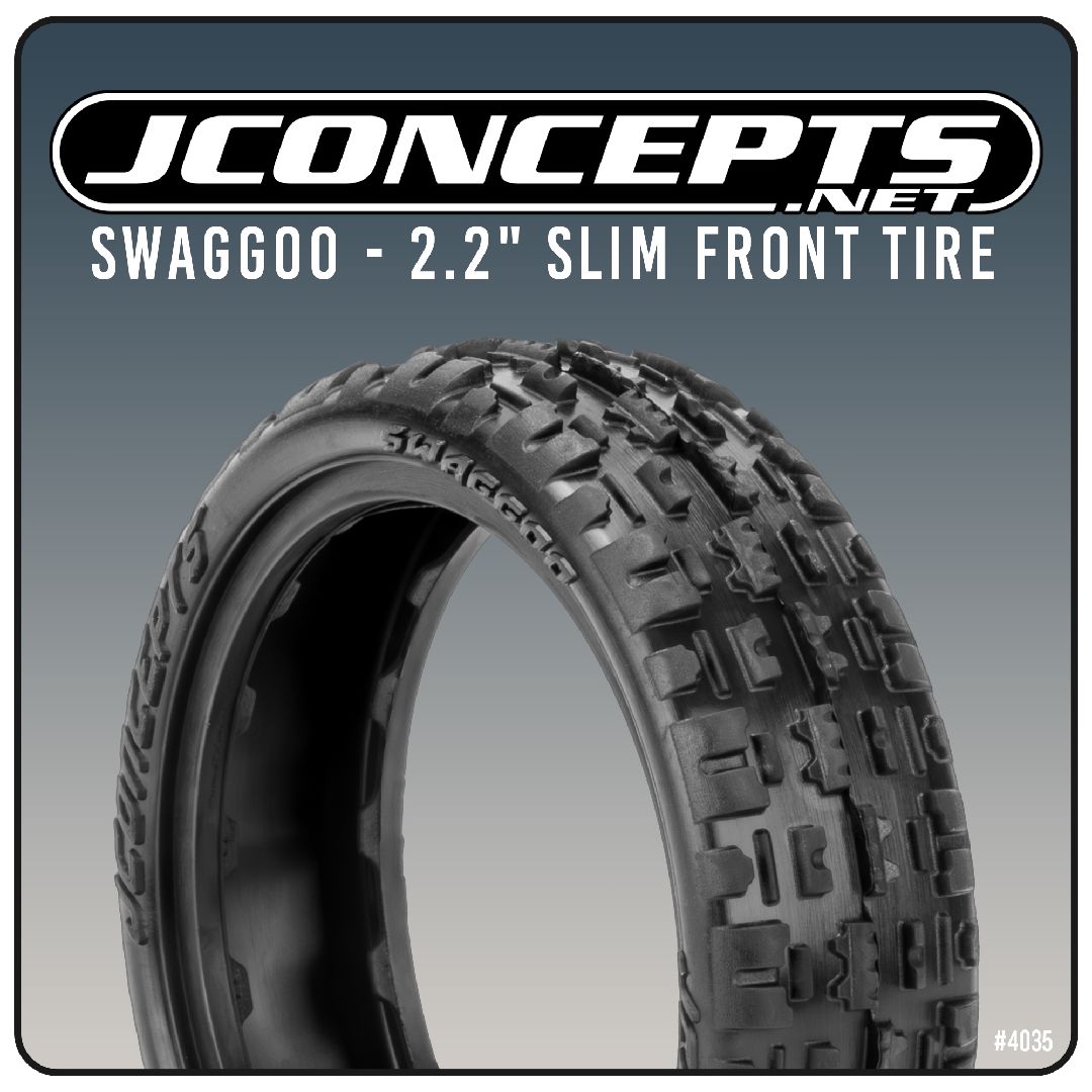 JConcepts Swaggoo - pink compound (Slim front wheel)