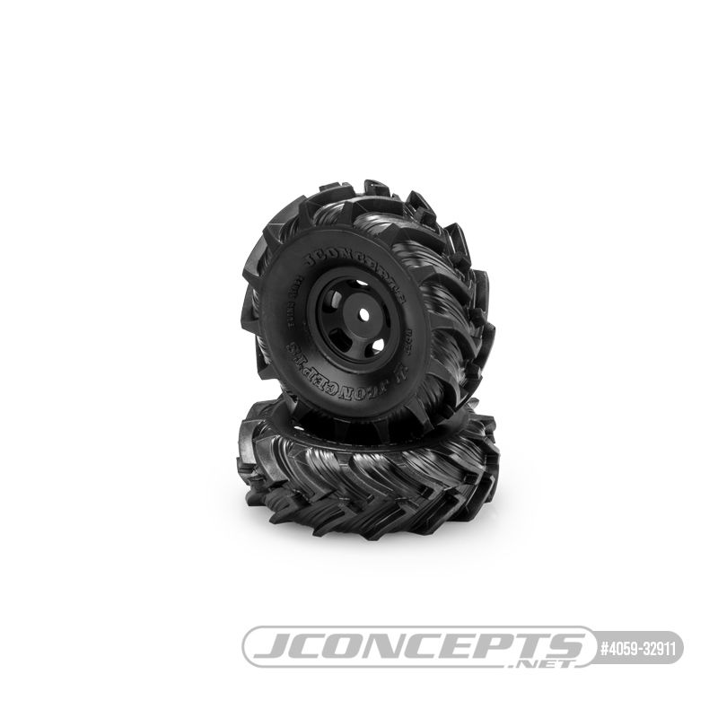 JConcepts Fling Kings pre-mounted for FCX24 Smasher on Glide 5 - Click Image to Close