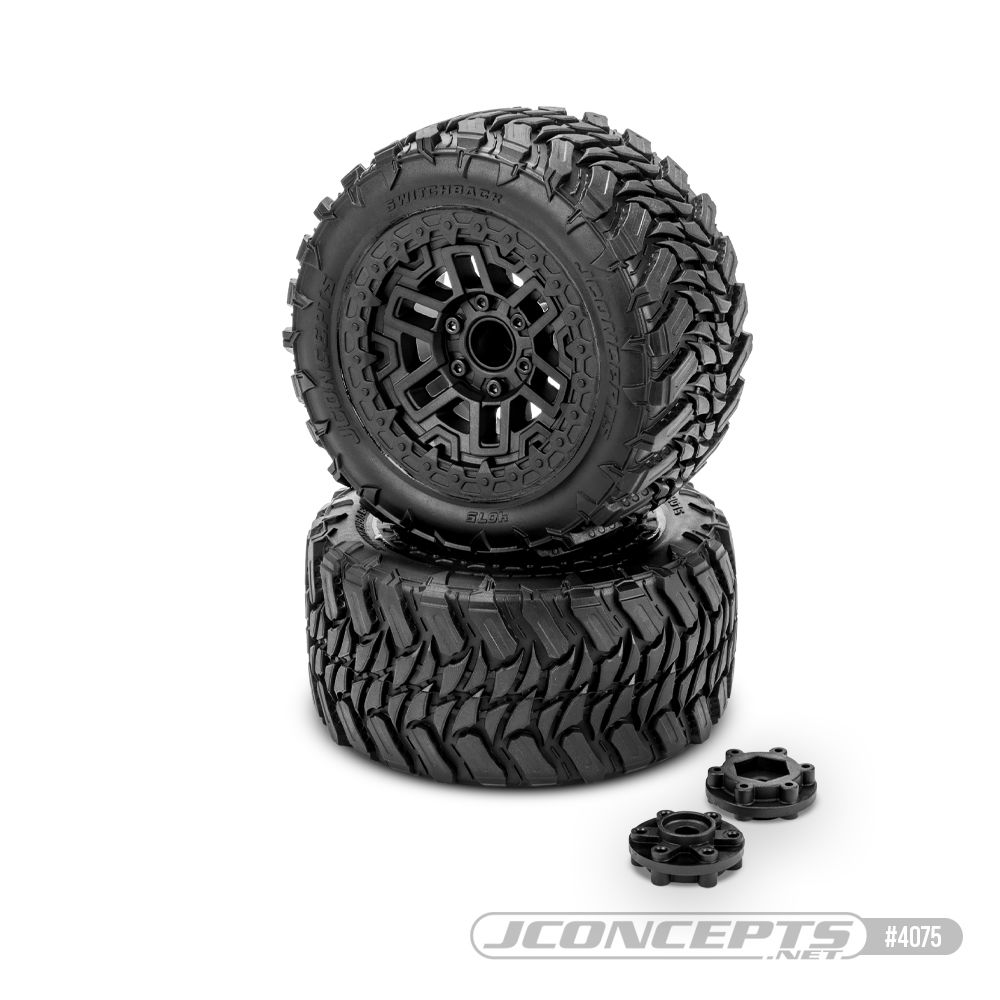 JConcepts Switchback platinum compound, pre-mounted on #3456