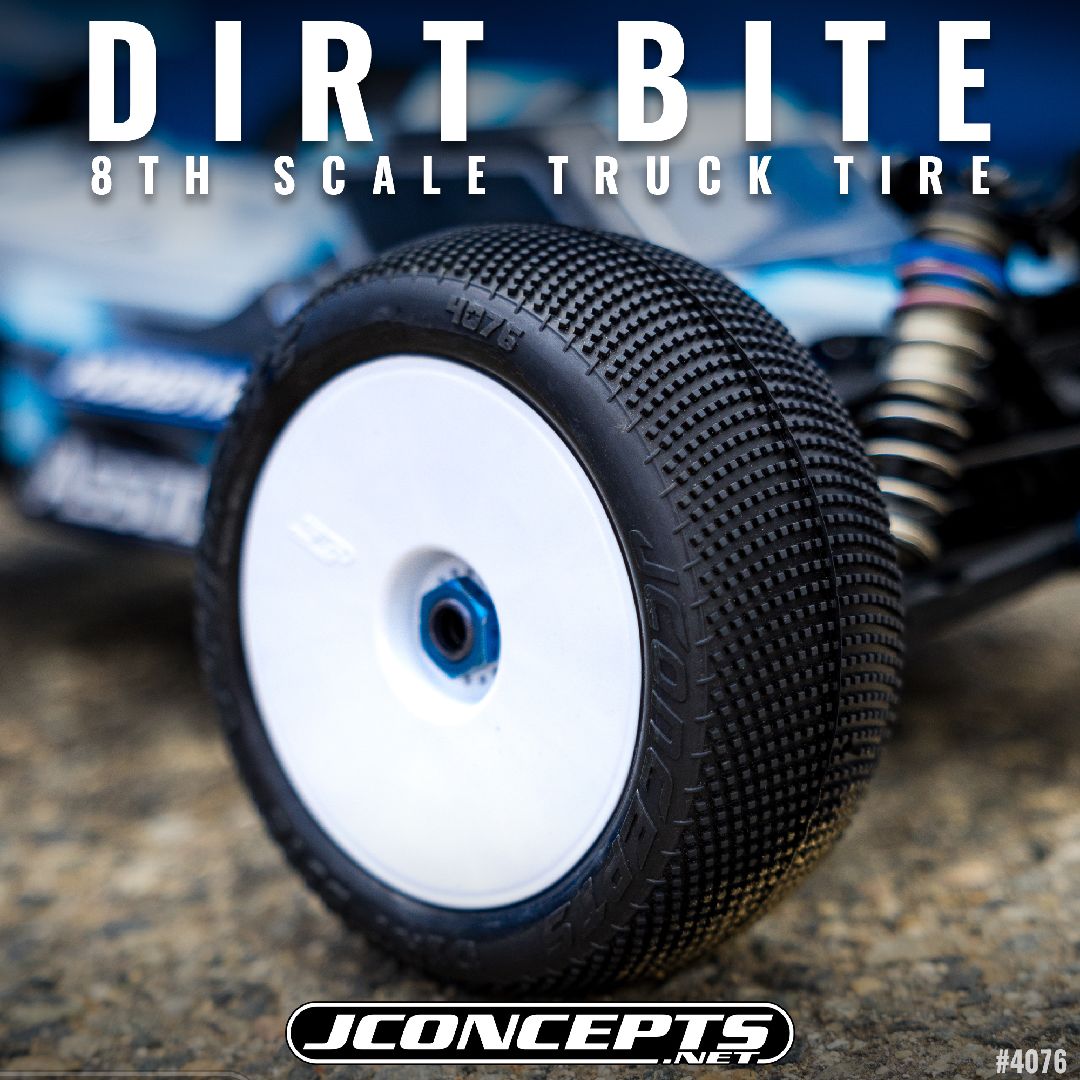 JConcepts Dirt Bite - blue compound (4" 1/8th truck wheel)