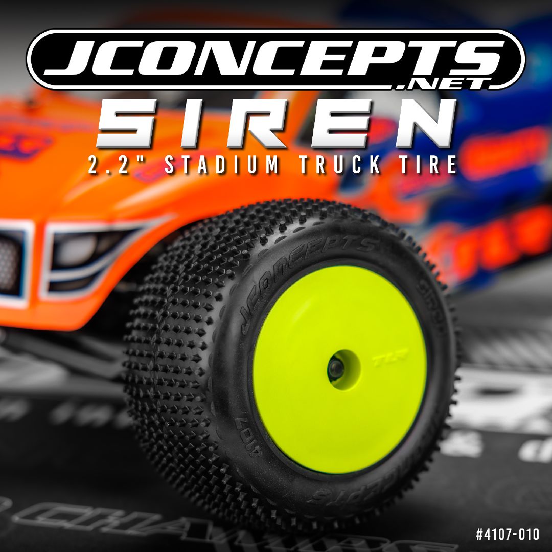 JConcepts Siren - pink compound (Fits 2.2" stadium truck wheel)