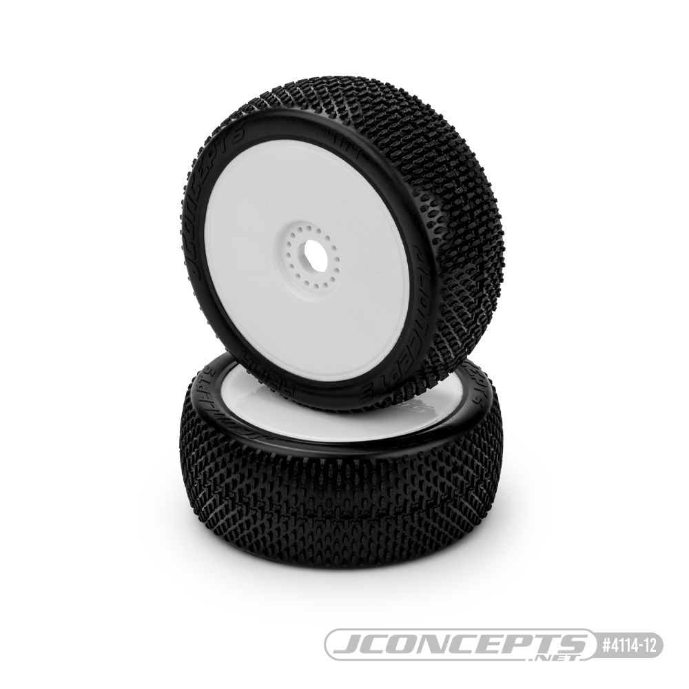 JConcepts Arina - green compound, pre-mounted on 3357W wheels