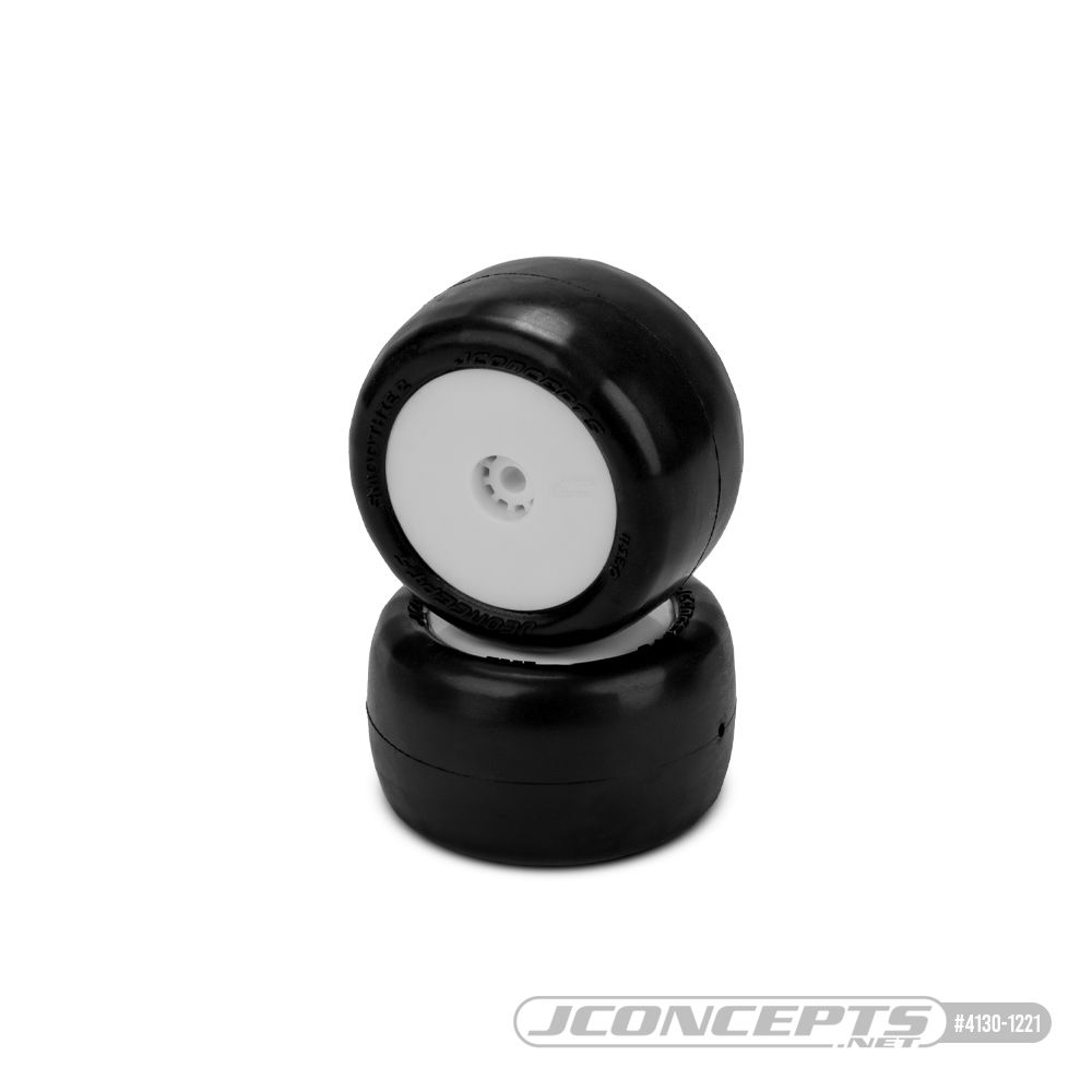 JConcepts Smoothie 2 Mini pre-mounted, white (Mini B rear)