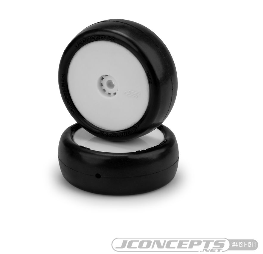 JConcepts Smoothie 2 Mini pre-mounted, white (Mini B front)