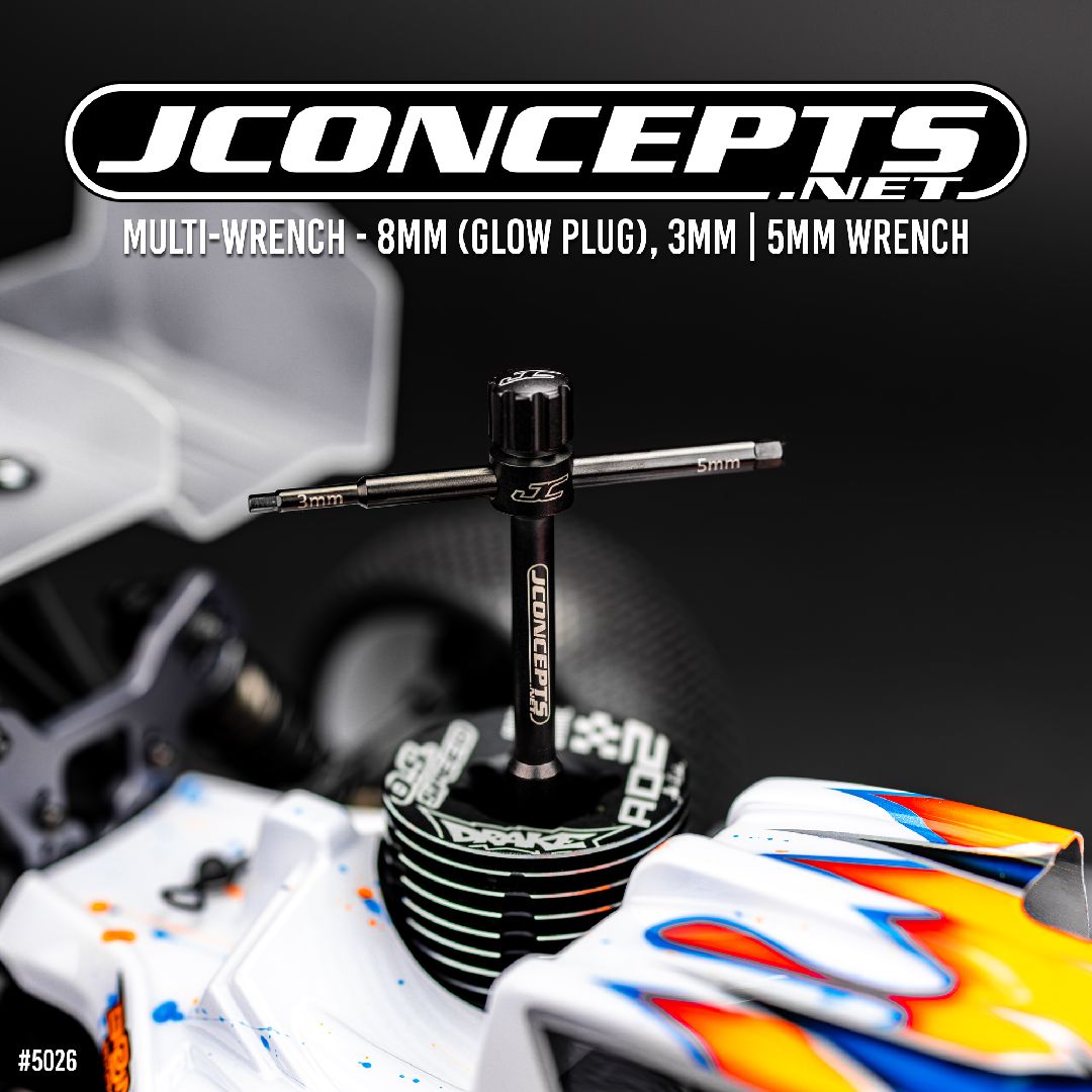 JConcepts multi-wrench, black