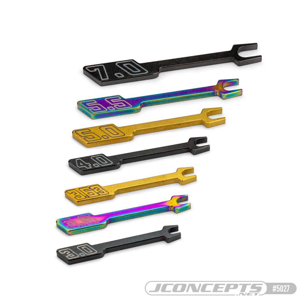 JConcepts open wrench set - 7pc