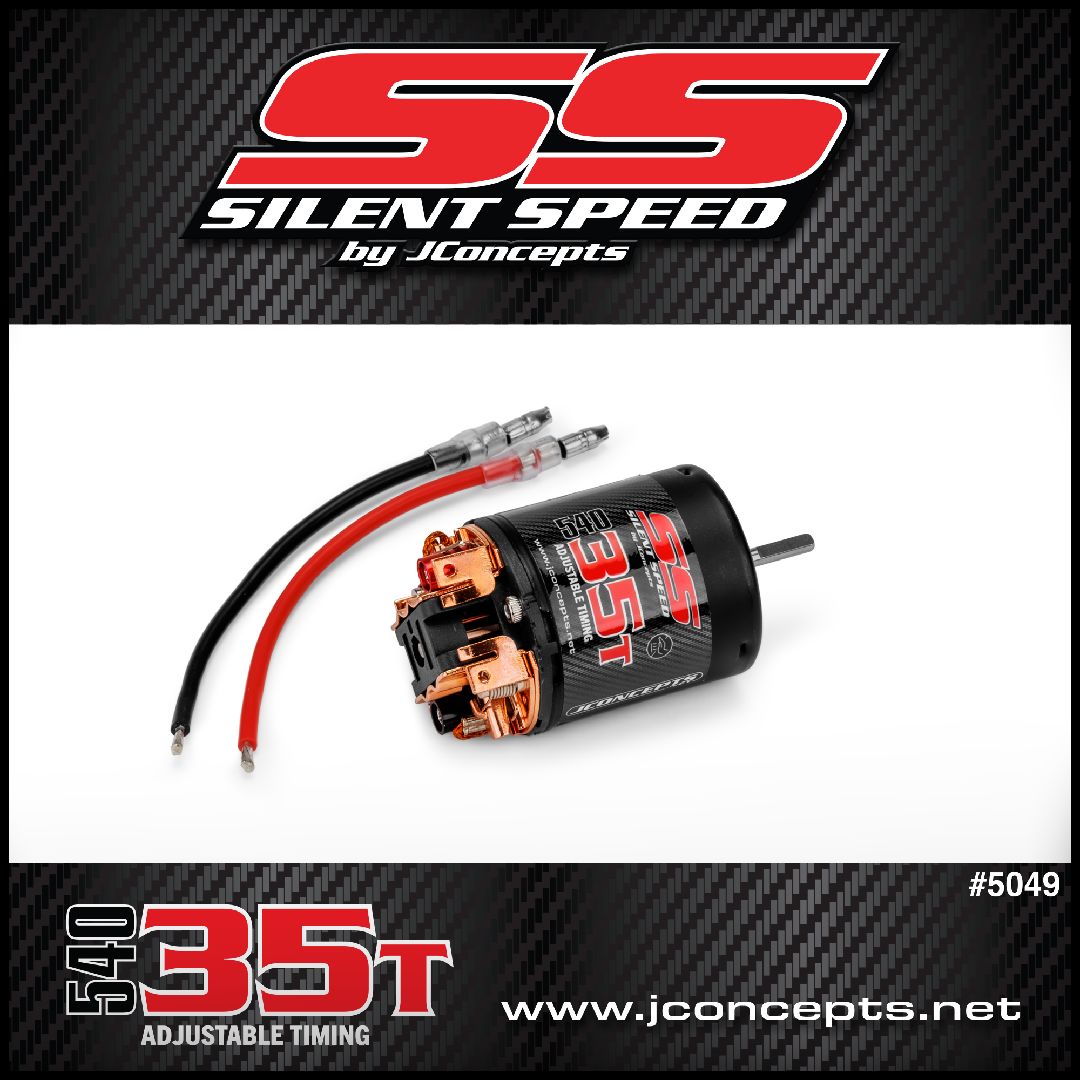 JConcepts - Silent Speed, 540 35T, brushed motor (adjustable)