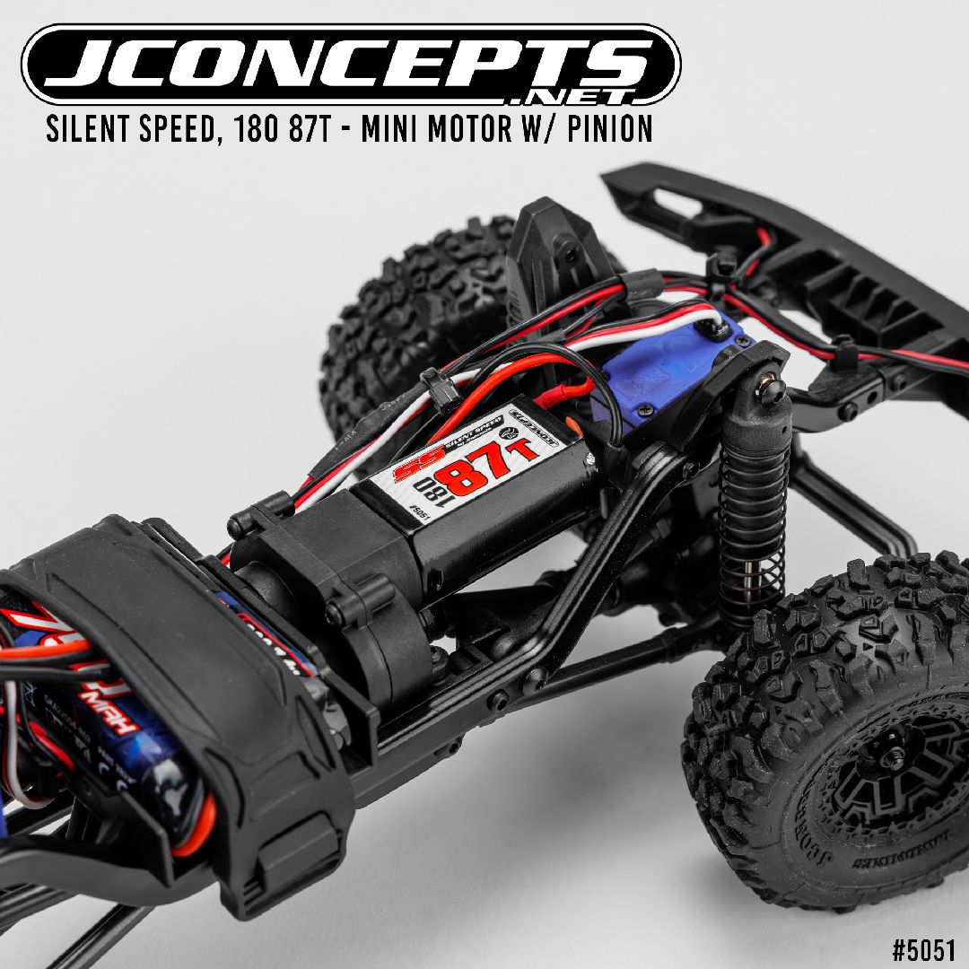 JConcepts - Silent Speed, 180 87T - mini motor w/ pinion