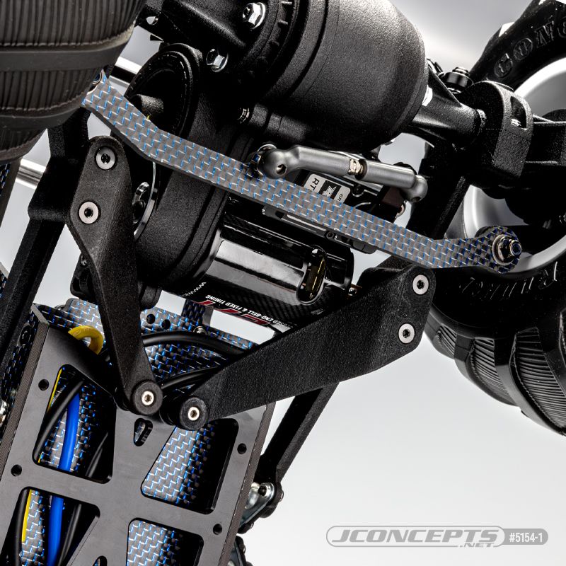 JConcepts Regulator steering rack/rear lockout, carbon fiber