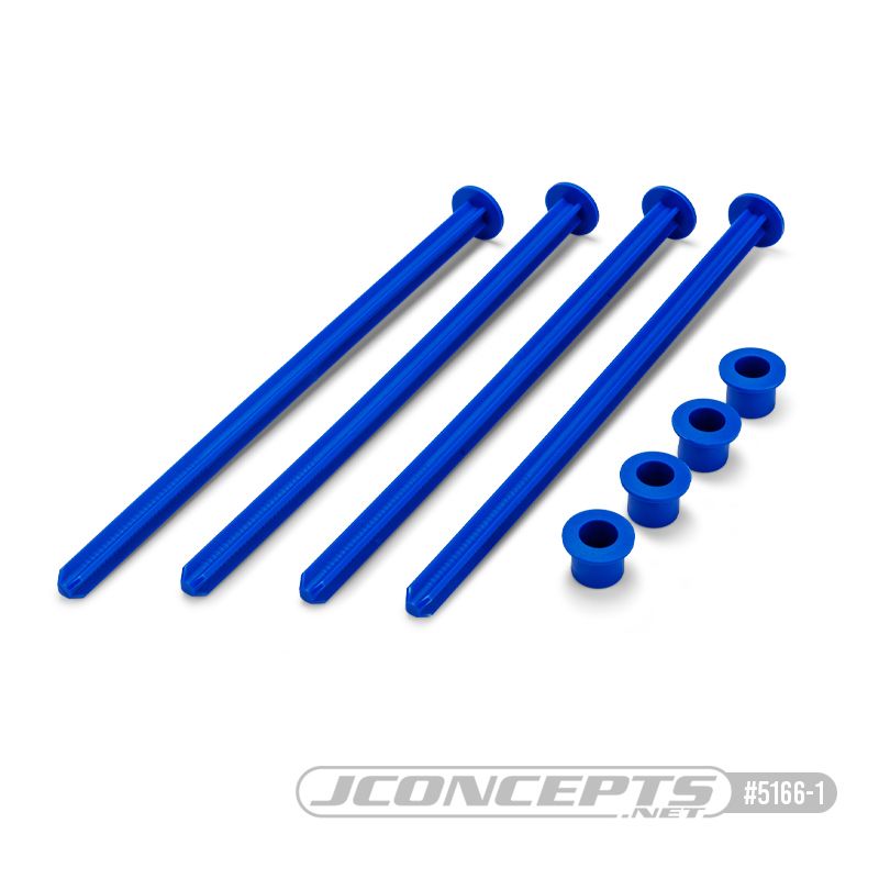 JConcepts 1/8th truck off-road tire stick (blue) - Click Image to Close