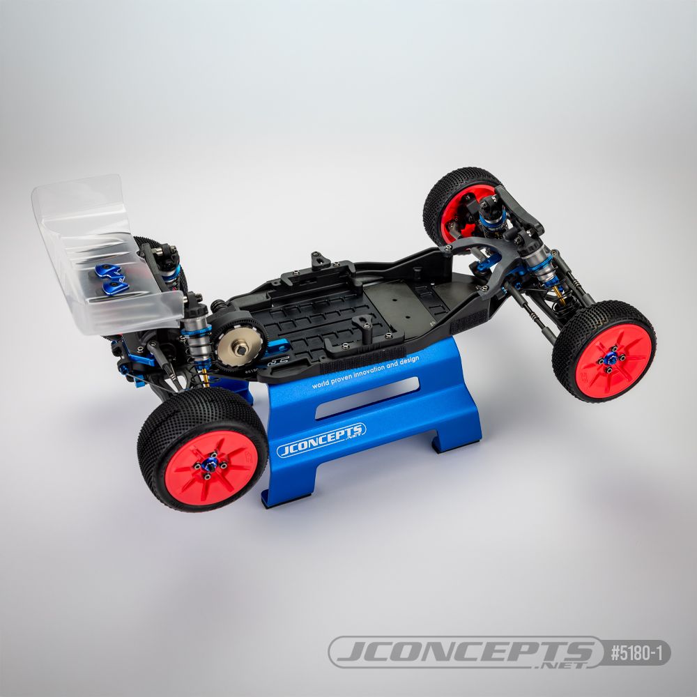 JConcepts - RC10B7 chassis, standard, hard anodized - black