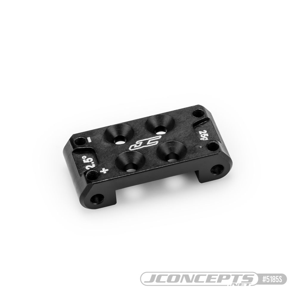 JConcepts - RC10B7 front bulkhead 2.5 degree (25g), steel