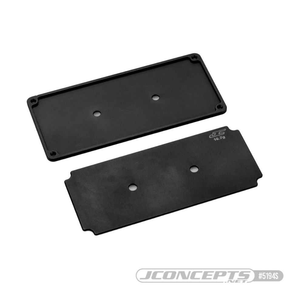 JConcepts - RC10B7 steel electronics plate, set