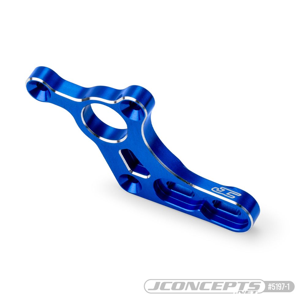 JConcepts - RC10B7 aluminum motor plate - blue