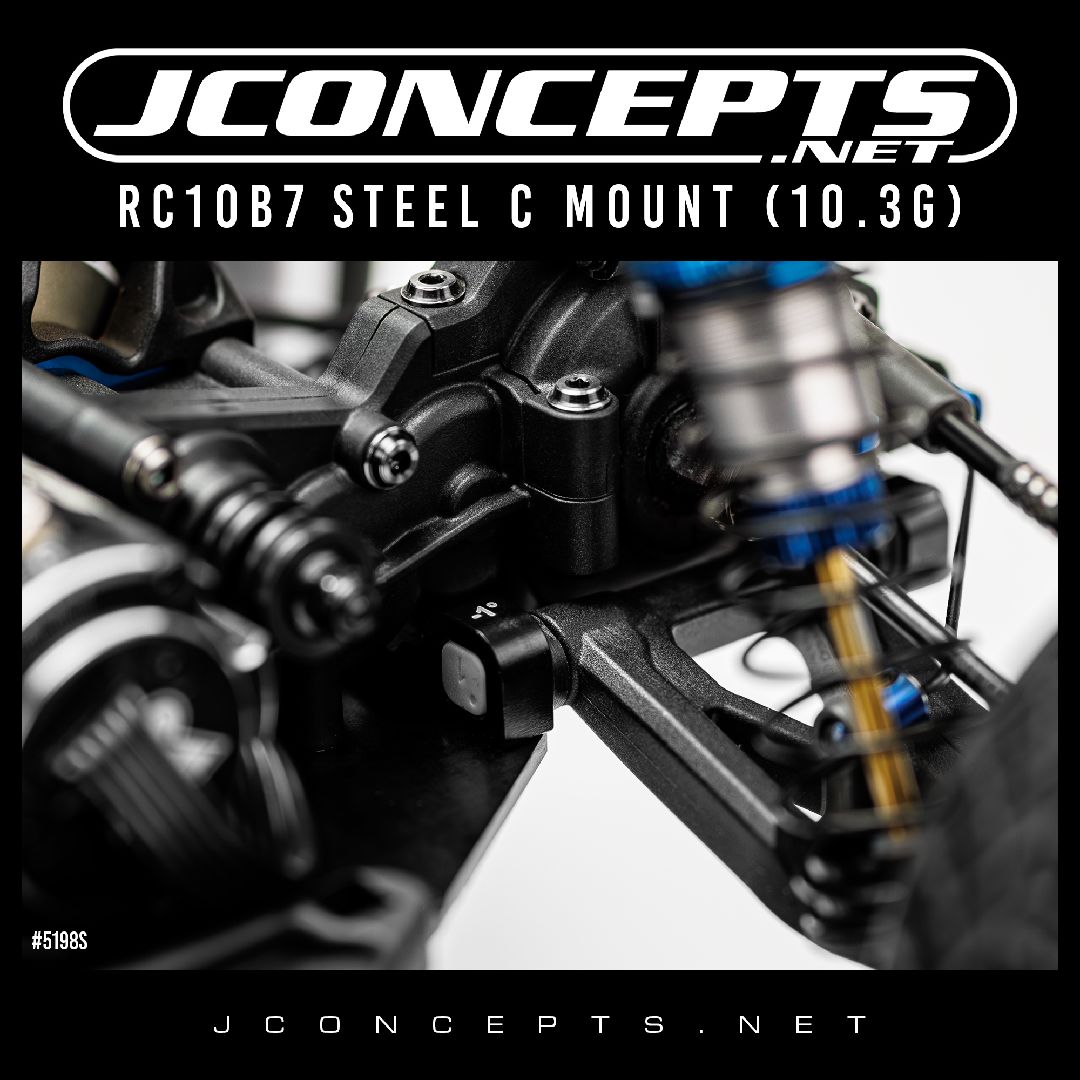 JConcepts - RC10B7 steel C mount (10.3g)