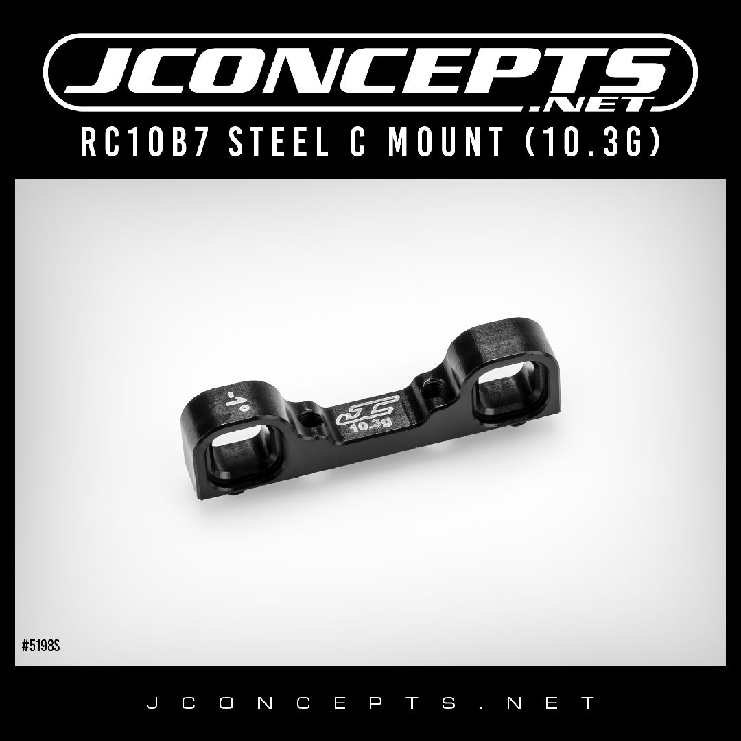 JConcepts - RC10B7 steel C mount (10.3g)