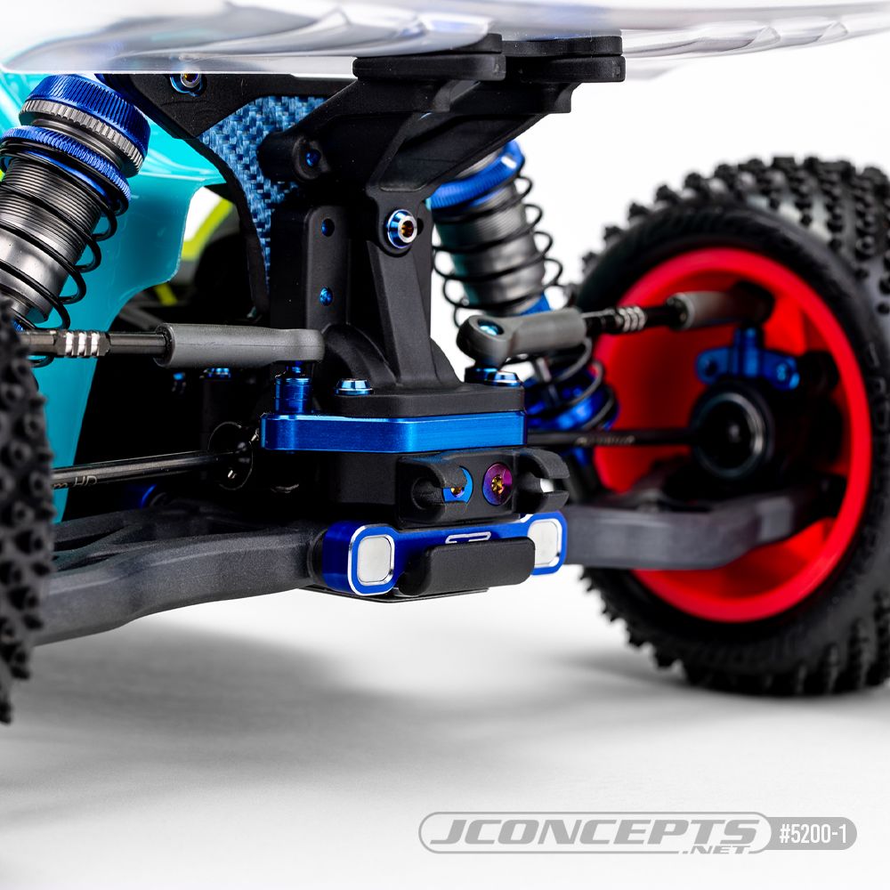 JConcepts - RC10B7 aluminum D mount - blue