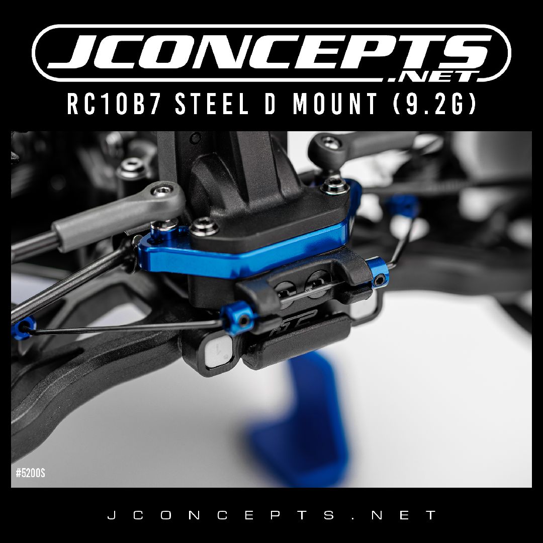 JConcepts - RC10B7 steel D mount (9.2g)