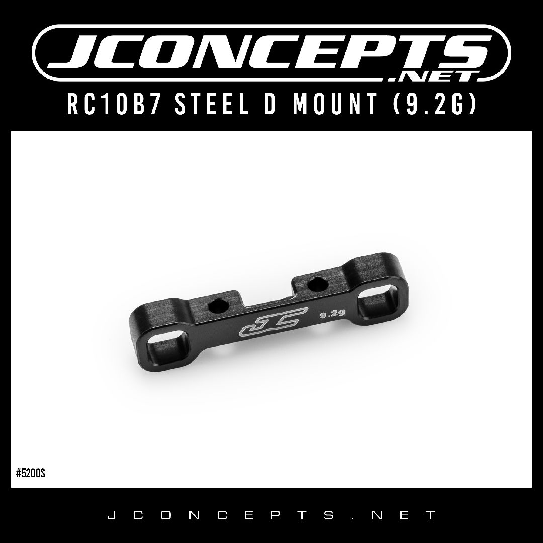 JConcepts - RC10B7 steel D mount (9.2g)