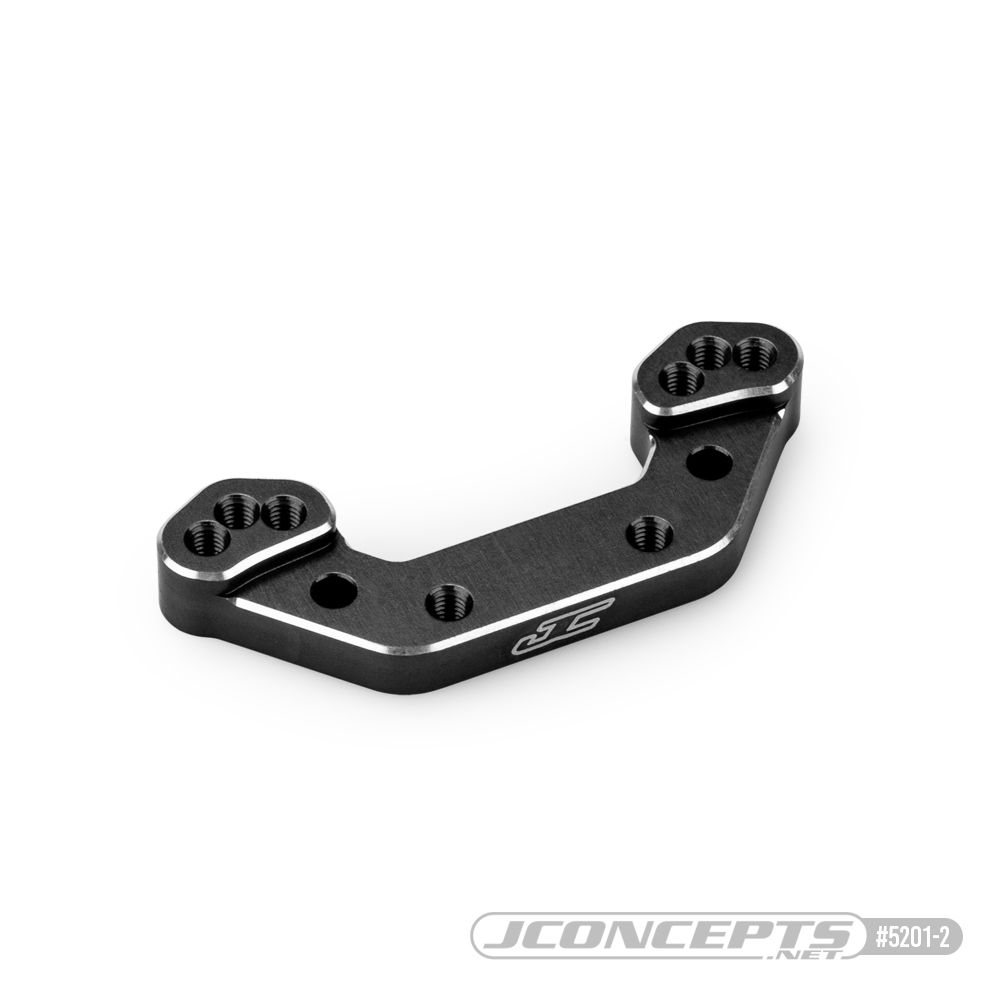 JConcepts - RC10B7 aluminum rear ball-stud mount - black