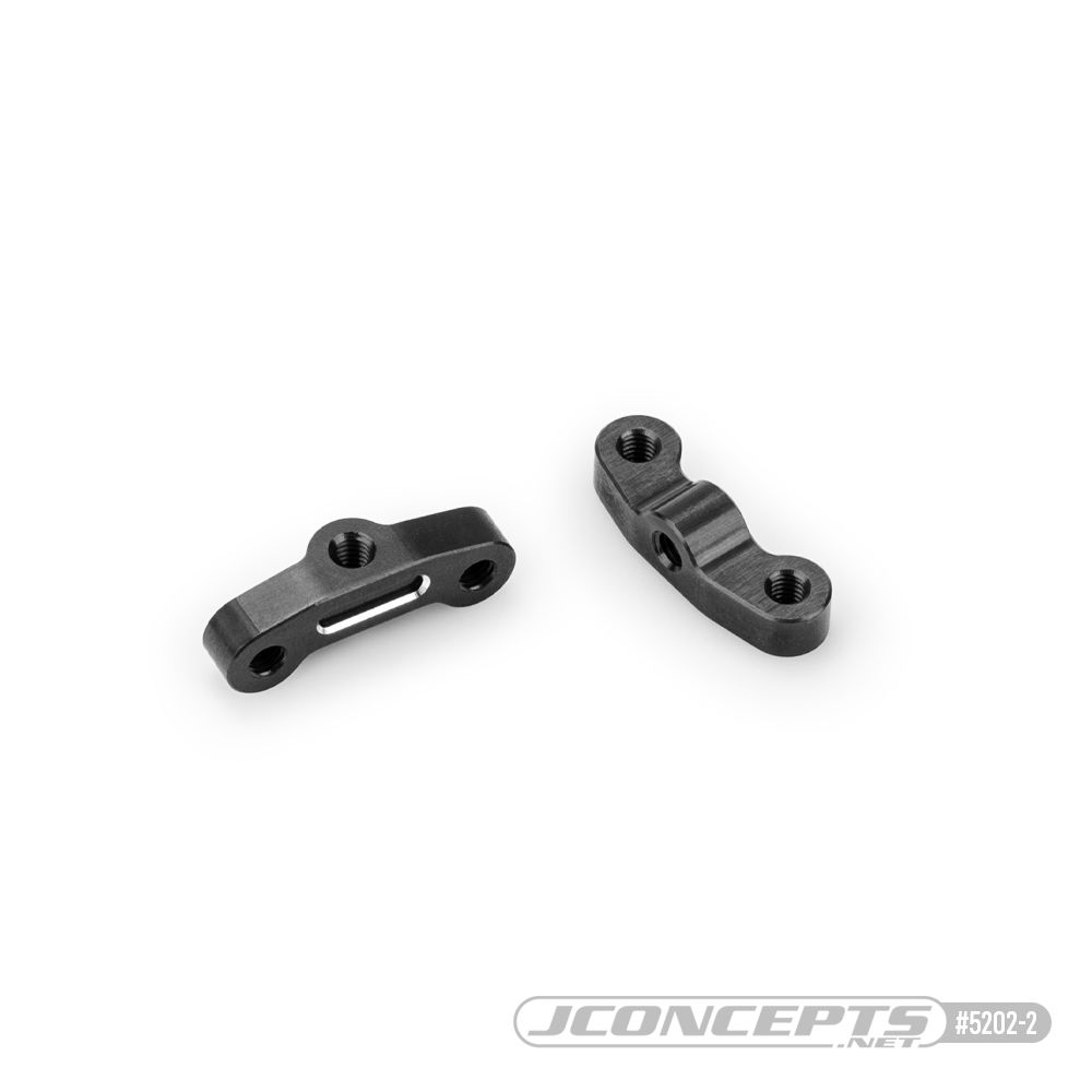 JConcepts - RC10B7 aluminum rear hub link mount - black