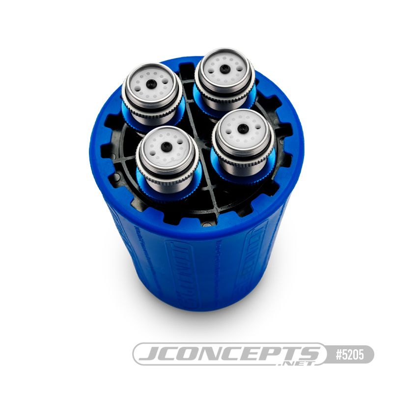 JConcepts 13mm shock pistons, BK design with dimples, 2pc