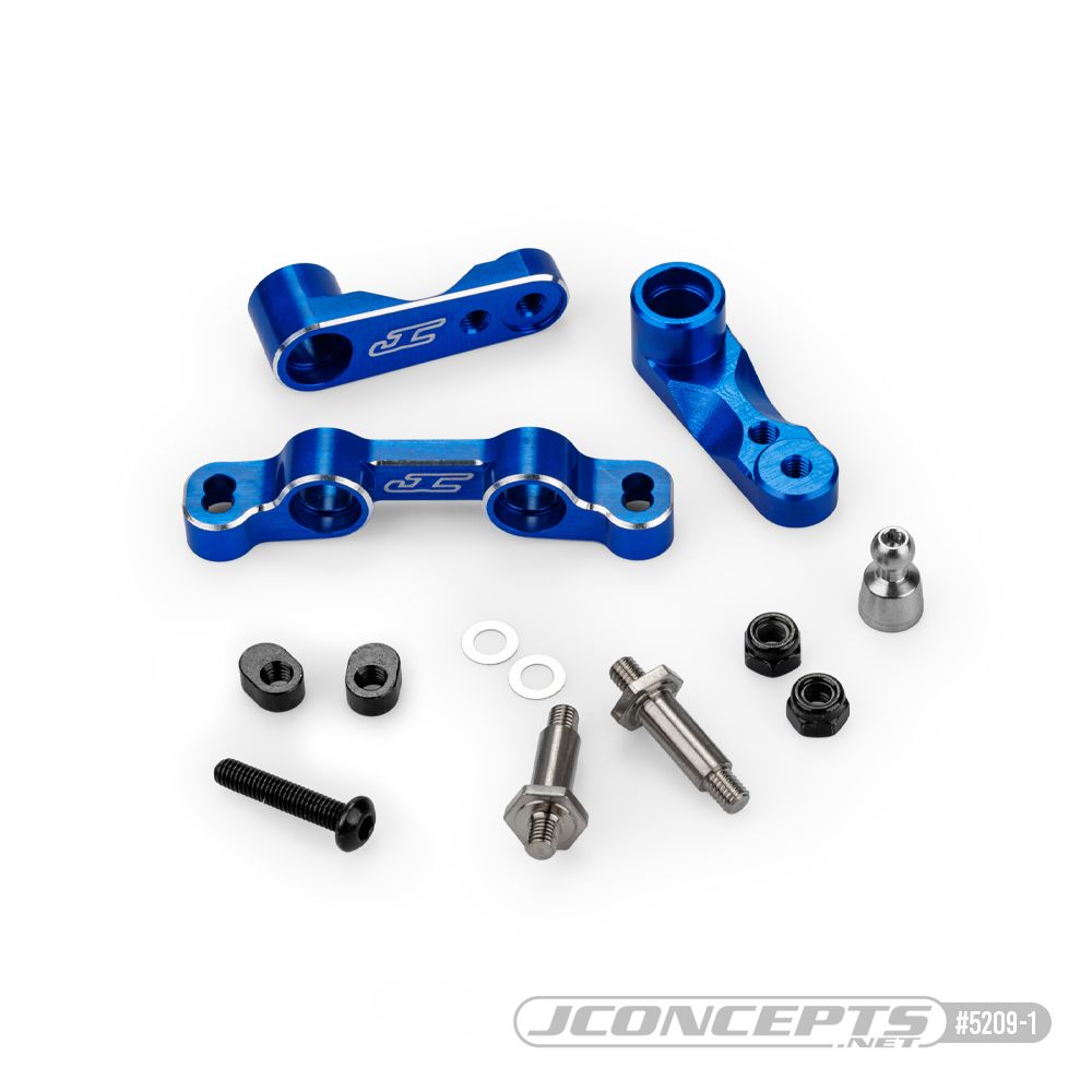 JConcepts - RC10B7 | RC10B7D steering kit, blue