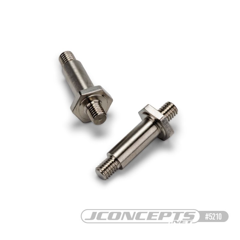 JConcepts - RC10B7 Steering bell crank stand-off, titanium, 2pc