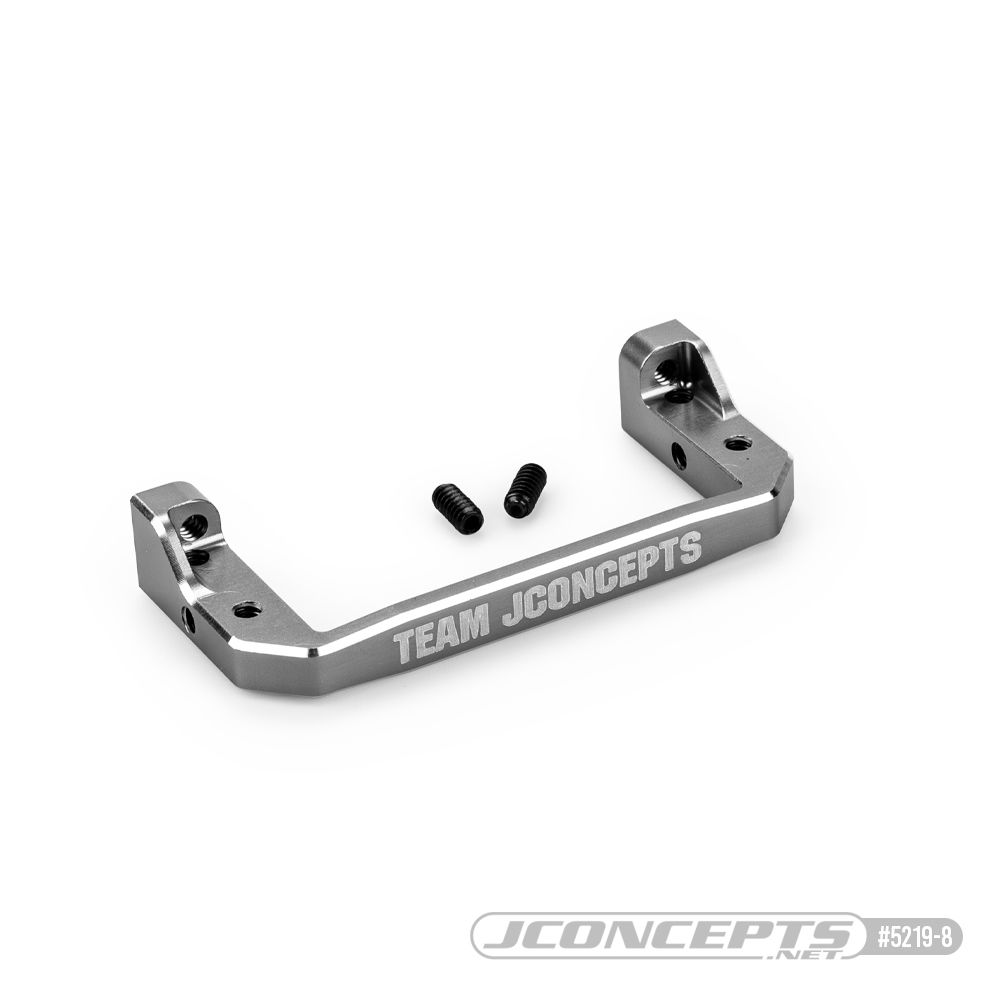 JConcepts - RC10, RC10T, RC10GT servo mount bracket, gun metal