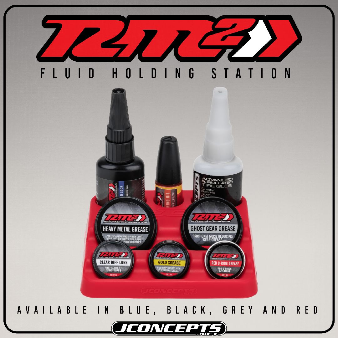 JConcepts RM2, Fluid Holding Station - Red