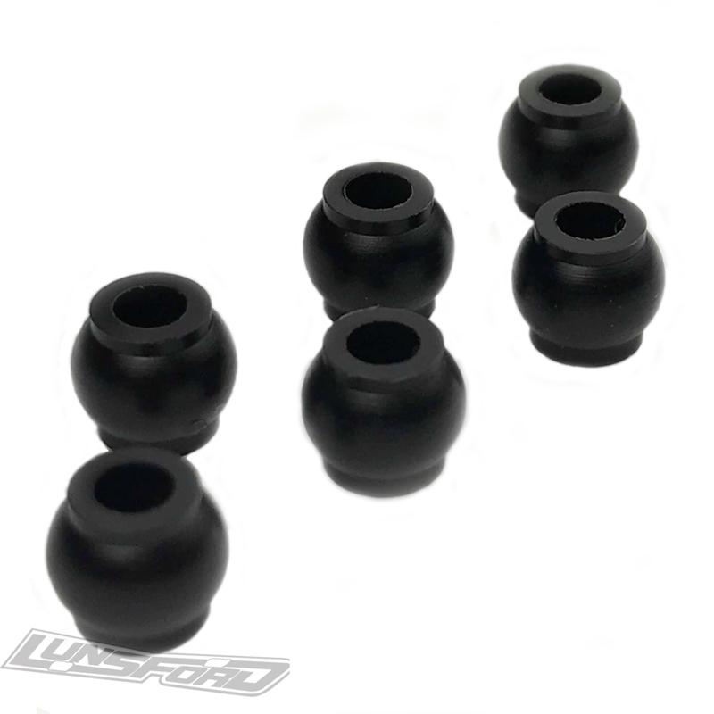 Lunsford Machined Shock Bushings for Lunsford Tekno EB410 / ET410 Shock Mounts (6)