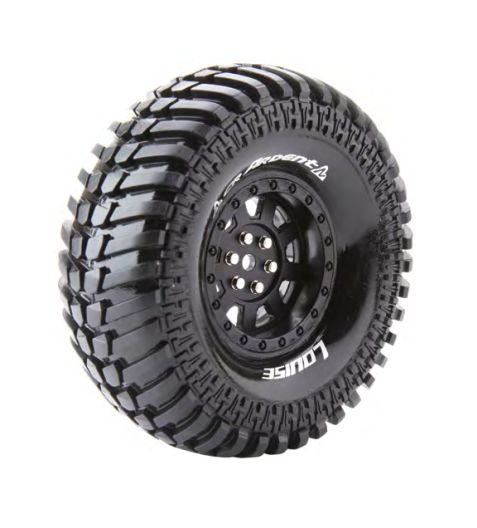 Louise R/C CR-Ardent 2.2" Tire Only, 5.8" OD (2) - Click Image to Close