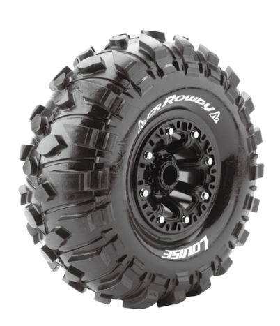 Louise R/C CR-Rowdy 2.2" Tire Only, 5.9" OD (2) - Click Image to Close